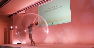 Danseuse bulle événement de prestige d'entreprise